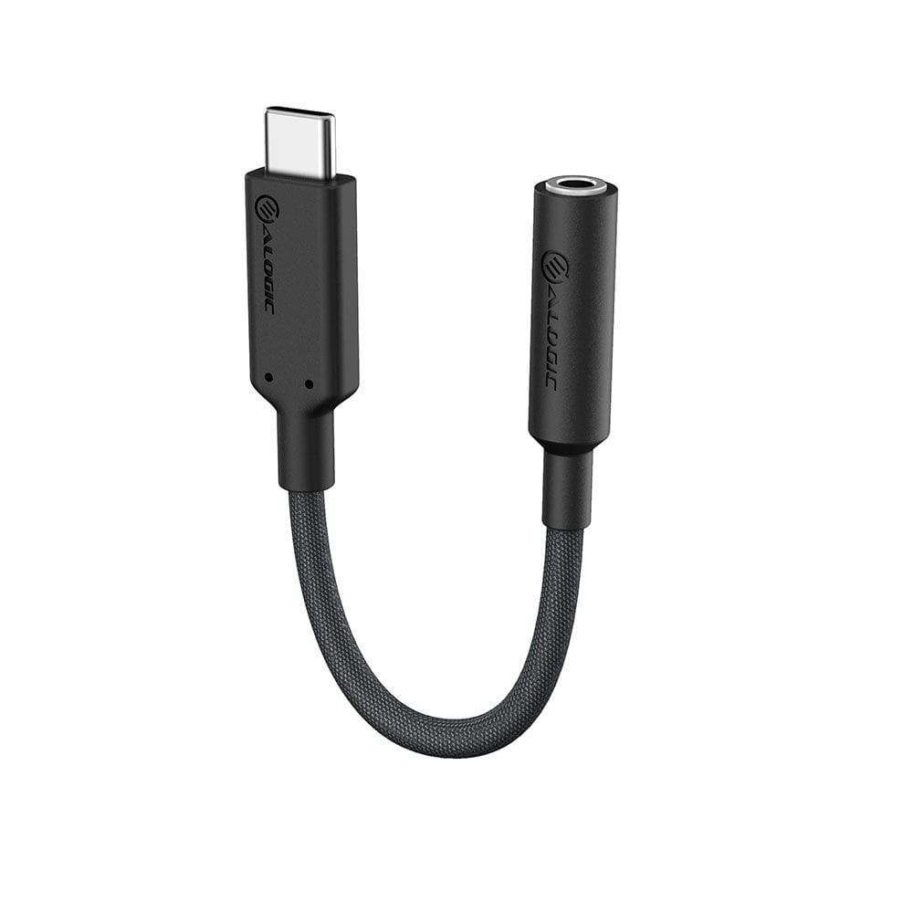 Alogic Elements PRO USB-C to 3.5mm Adapter Blck
