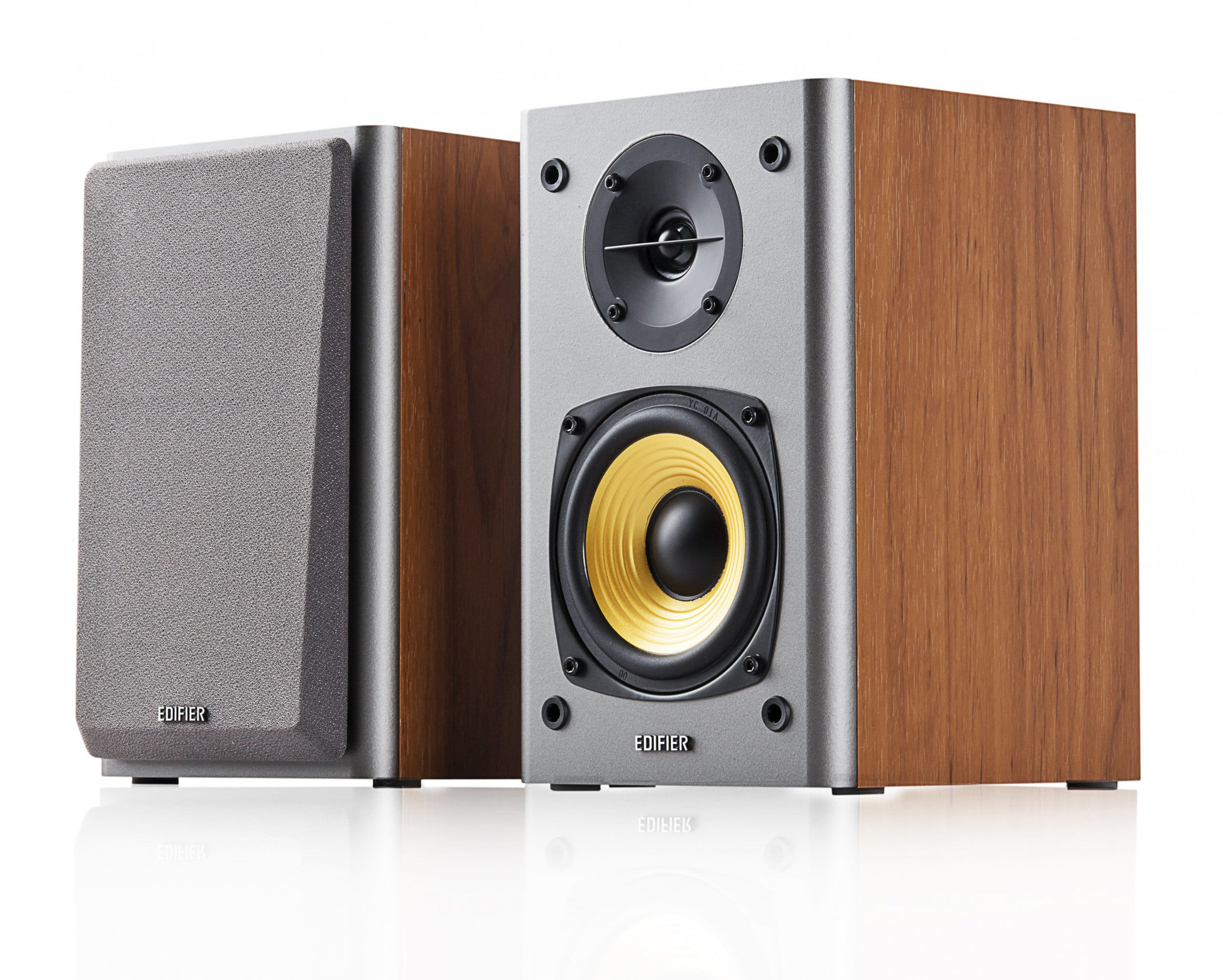 Edifier R1000T4 Active Bookshelf Speaker - Brown