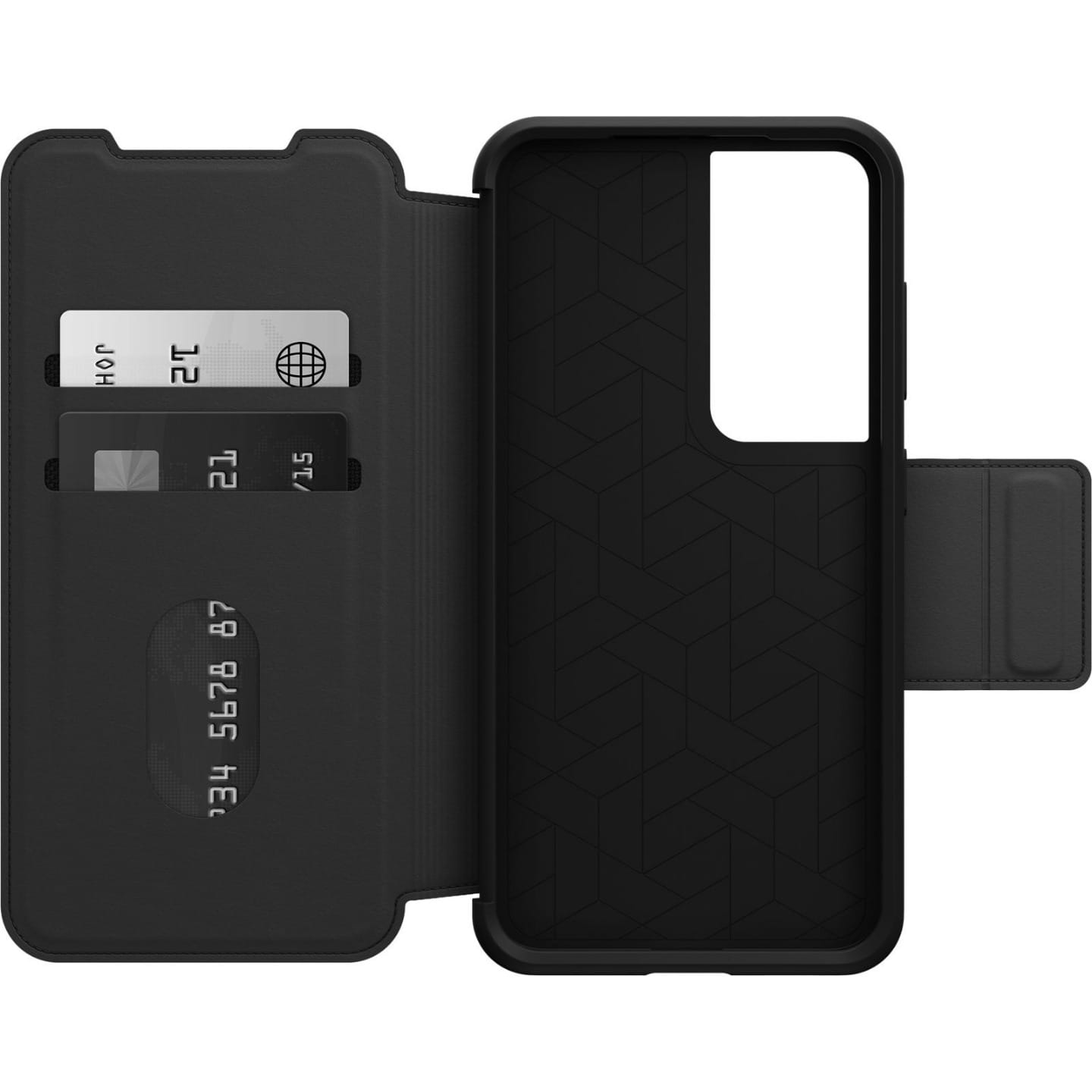 OtterBox Strada Samsung Galaxy S23 6.1" Case Shadow - Black