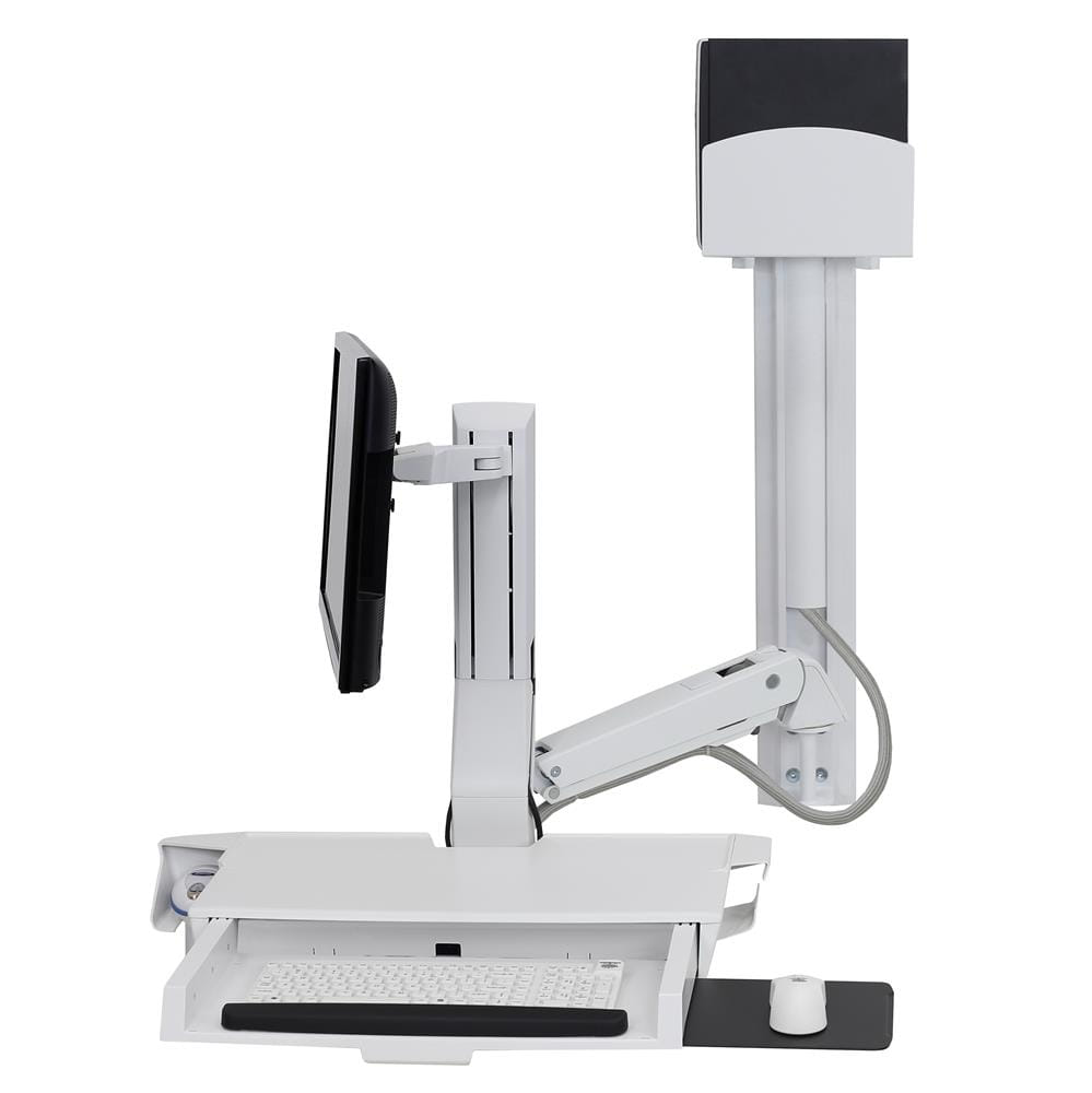 Ergotron SV Combo Arm WorkSurface - White