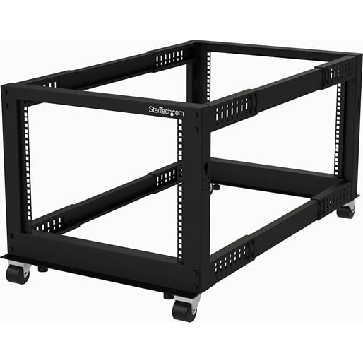 Server Rack Octagonal Startech 8U 4-Post Open 22-40