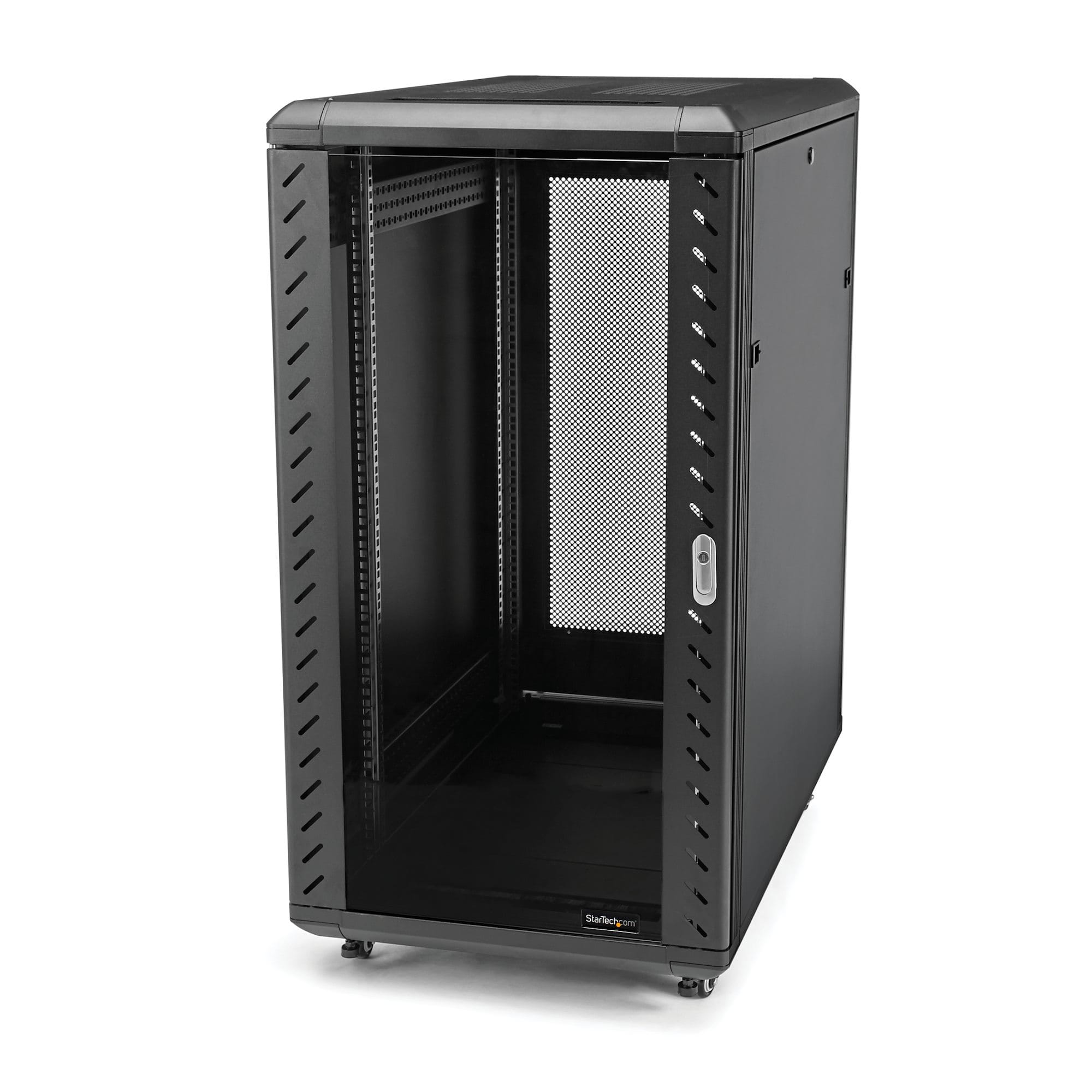Startech 18U 19" Server Rack Cabinet 4 Post Adjustable Depth (6-32")