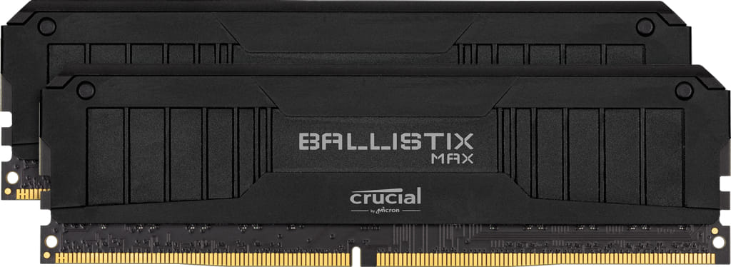 Crucial Ballistix Max 32GB(2x16GB) DDR4-4400 Memory Black