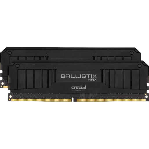 Crucial Ballistix Max 32GB(2x16GB) DDR4-4400 Memory Black