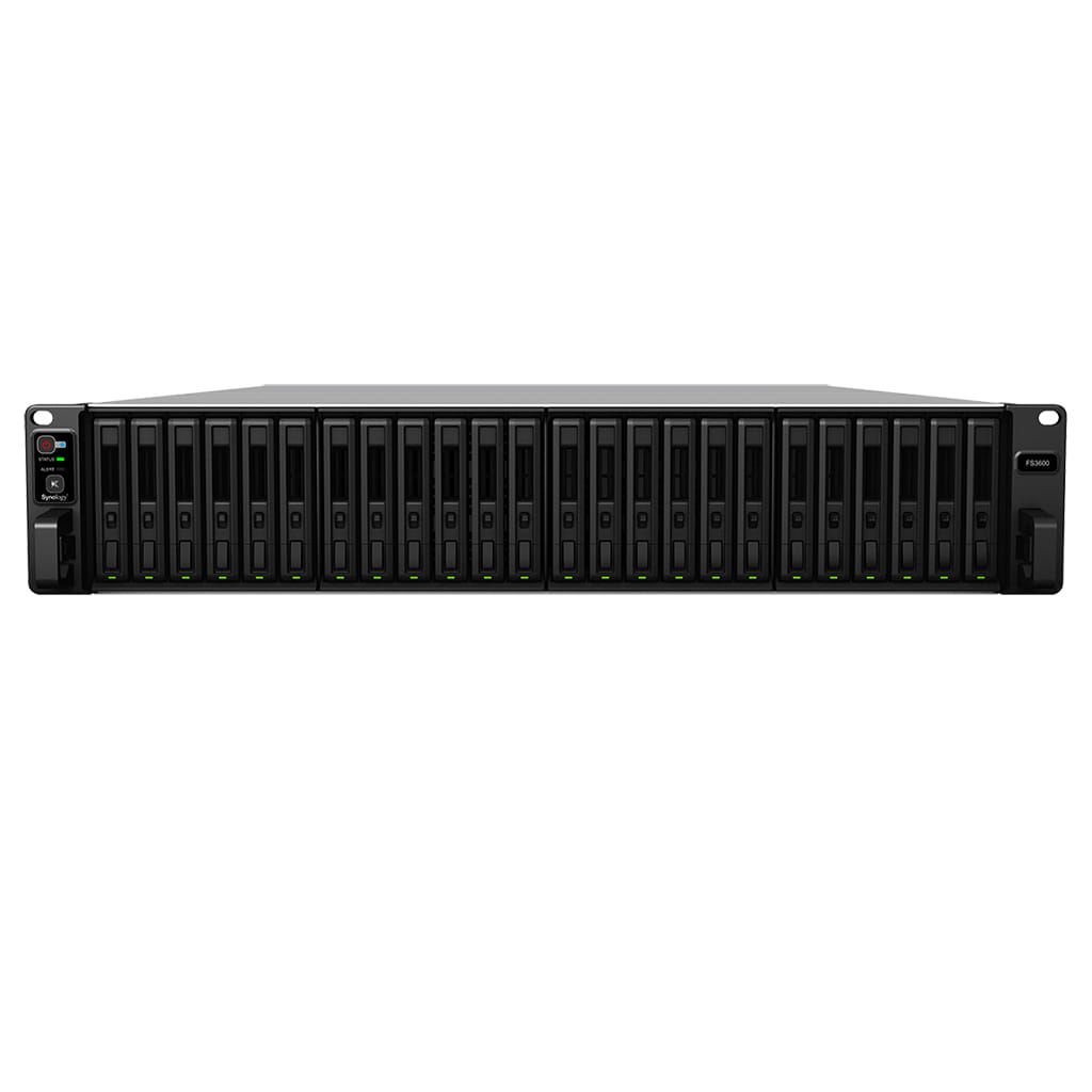 Synology FlashStation FS3600 NAS/storage server D-1567 Ethernet LAN Rack (2U) Black