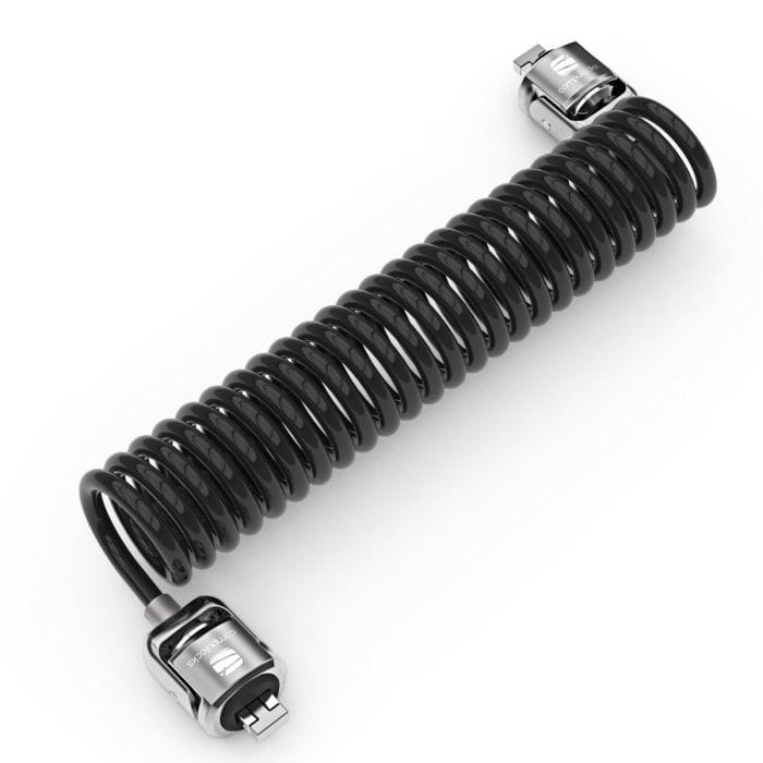 Compulocks Dual Head Coiled Lock
