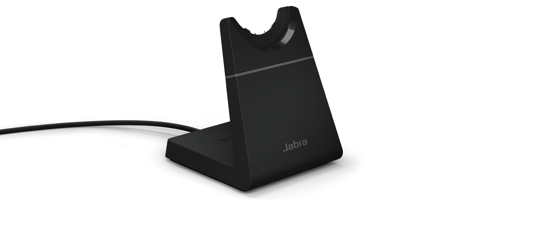 Jabra Evolve2 65 MS Teams USB-C Stereo Bluetooth Headset with Charging Stand