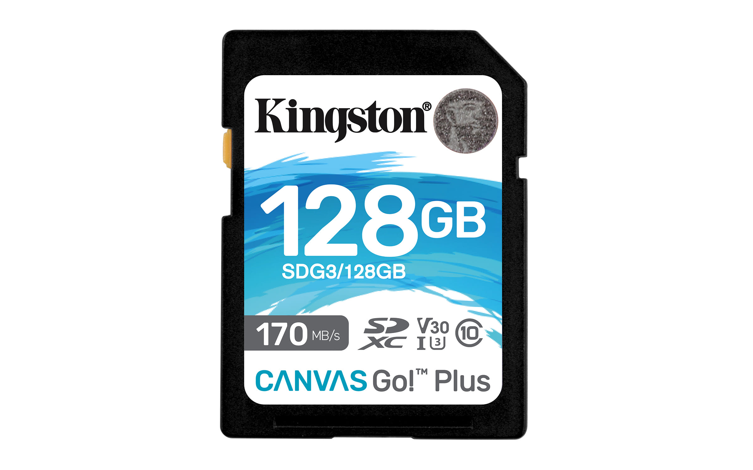 Kingston Canvas Go! Plus Memory Card 128 GB SD Class 10 UHS-I