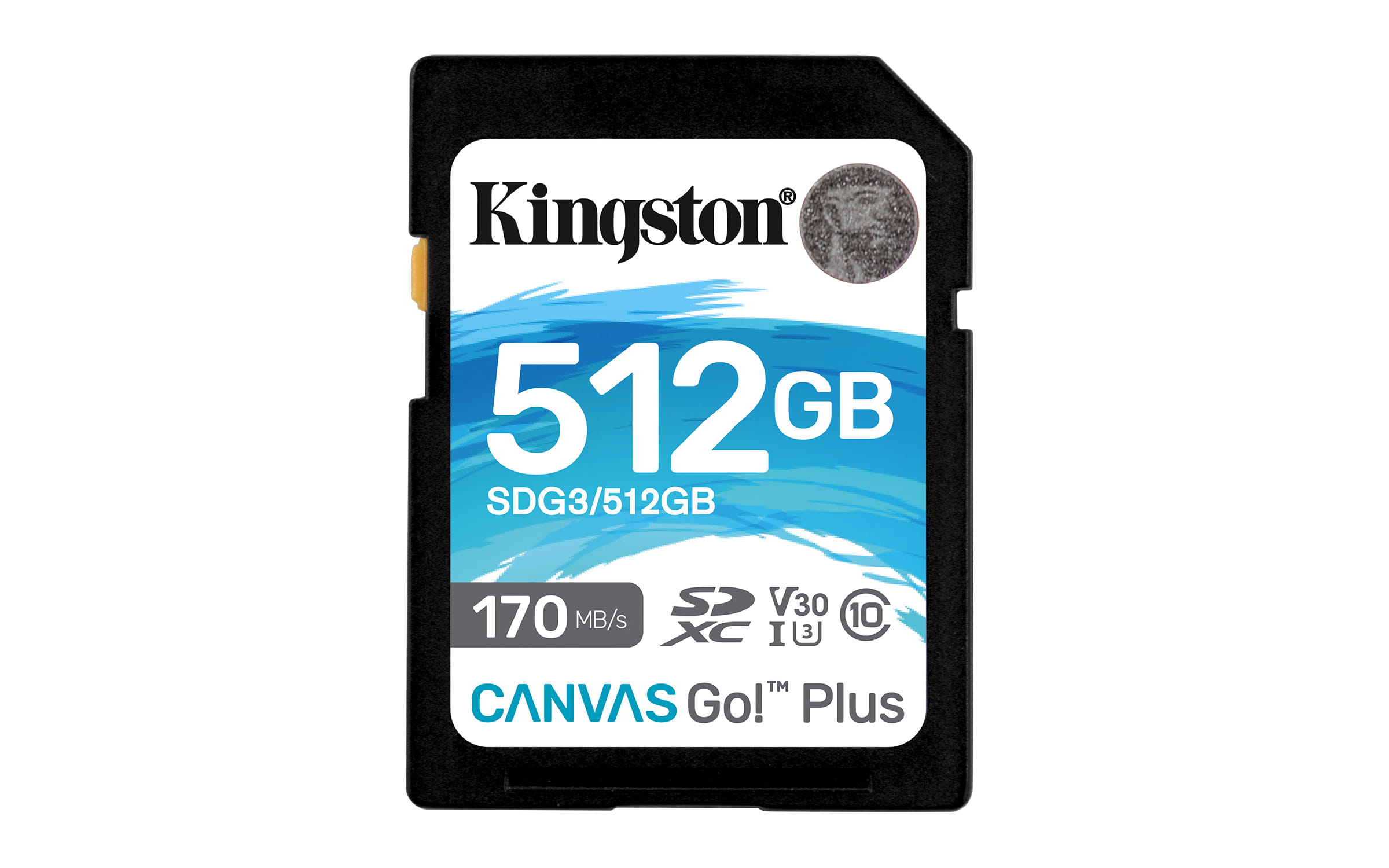 Kingston Canvas Go! Plus Memory Card 512 GB SD Class 10 UHS-I