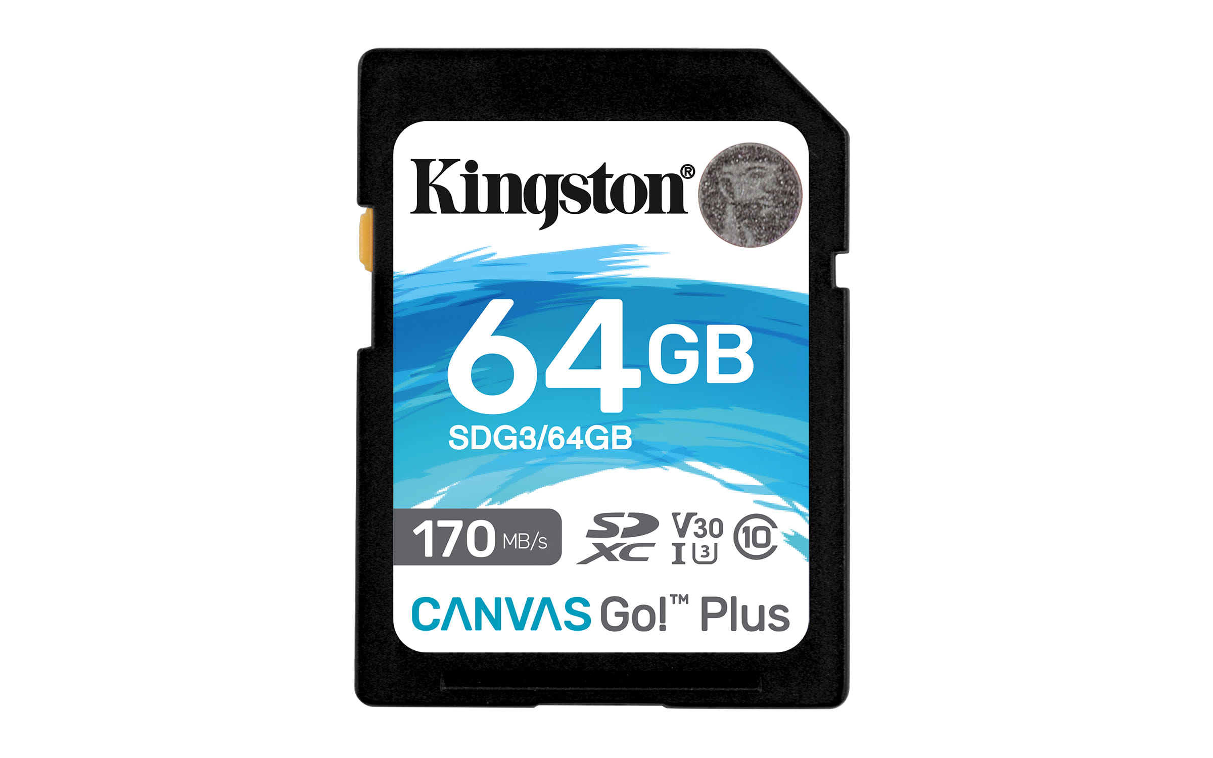 Kingston Canvas Go! Plus Memory Card 64 GB SD Class 10 UHS-I