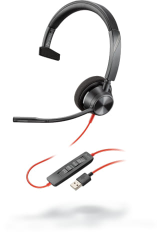 Plantronics BlackWire 3310-M UC USB-A Headset