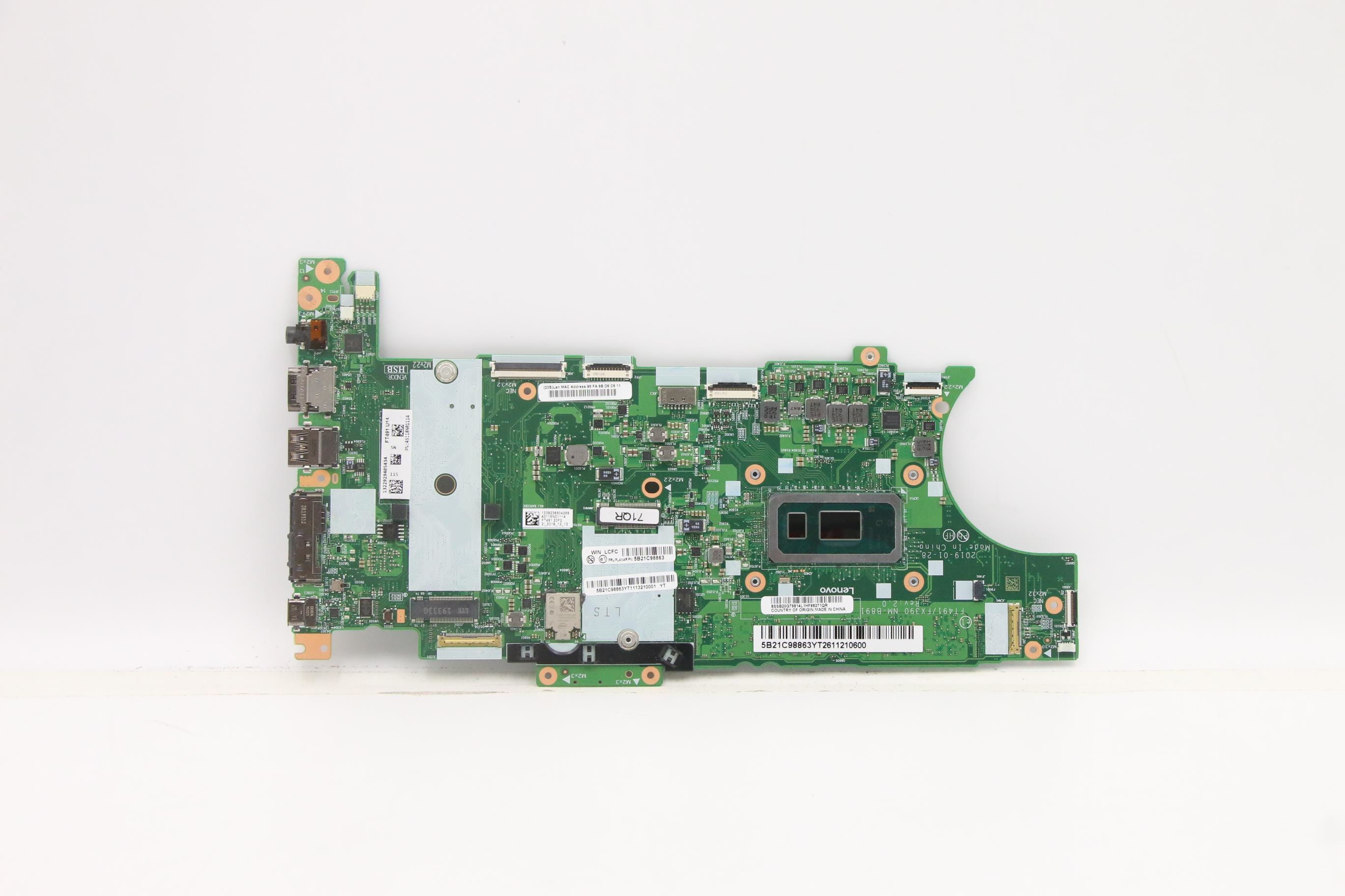 Lenovo WIN i5-8265U 8G 9560 yTPM2