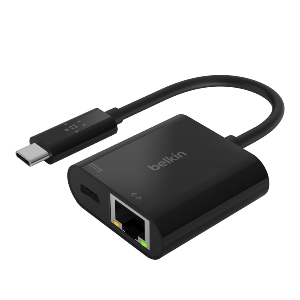 Belkin Adapter USB-C To Gigabit Ethernet/USB-C