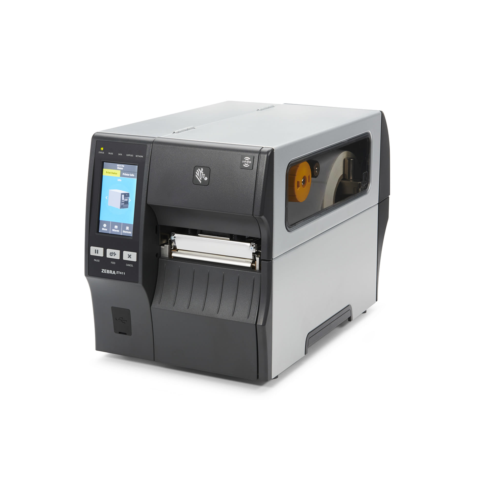Zebra ZT411 203xDPI Wired & Wireless Direct Thermal / Transfer POS Printer