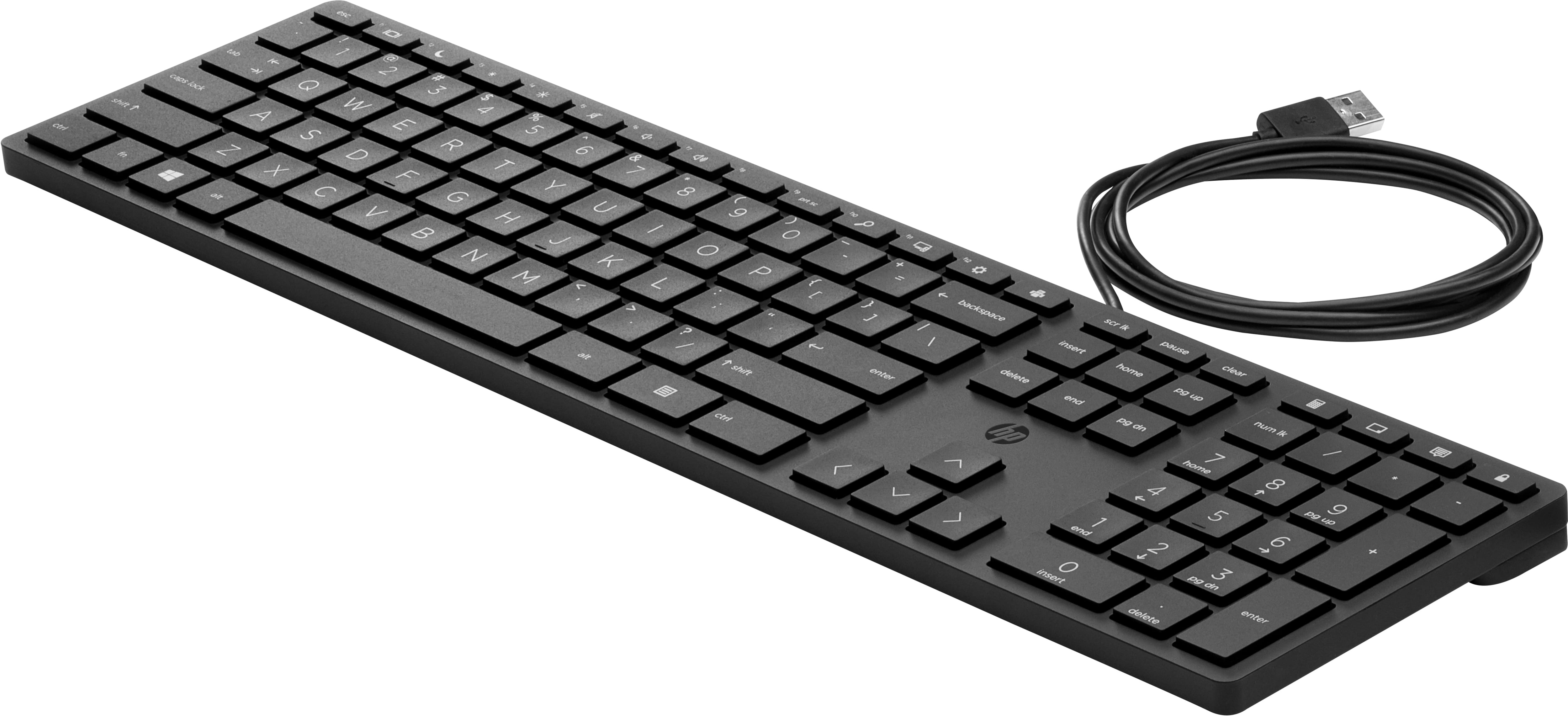 HP 320K Mechanical Keyboard USB QWERTY English Black