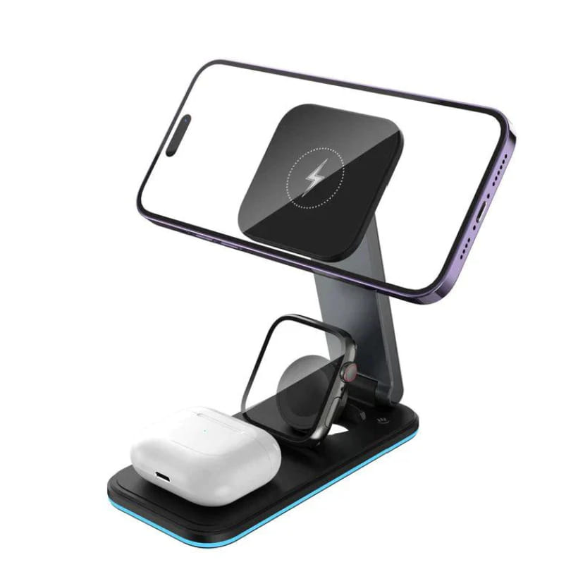 Rockrose Airwave Neo Dual 3-1 Foldable Chrgng Stnd