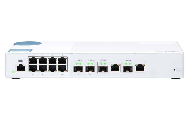 QNAP QSW-M408-2C Network Switch Managed L2 10G Ethernet (100/1000/10000) White