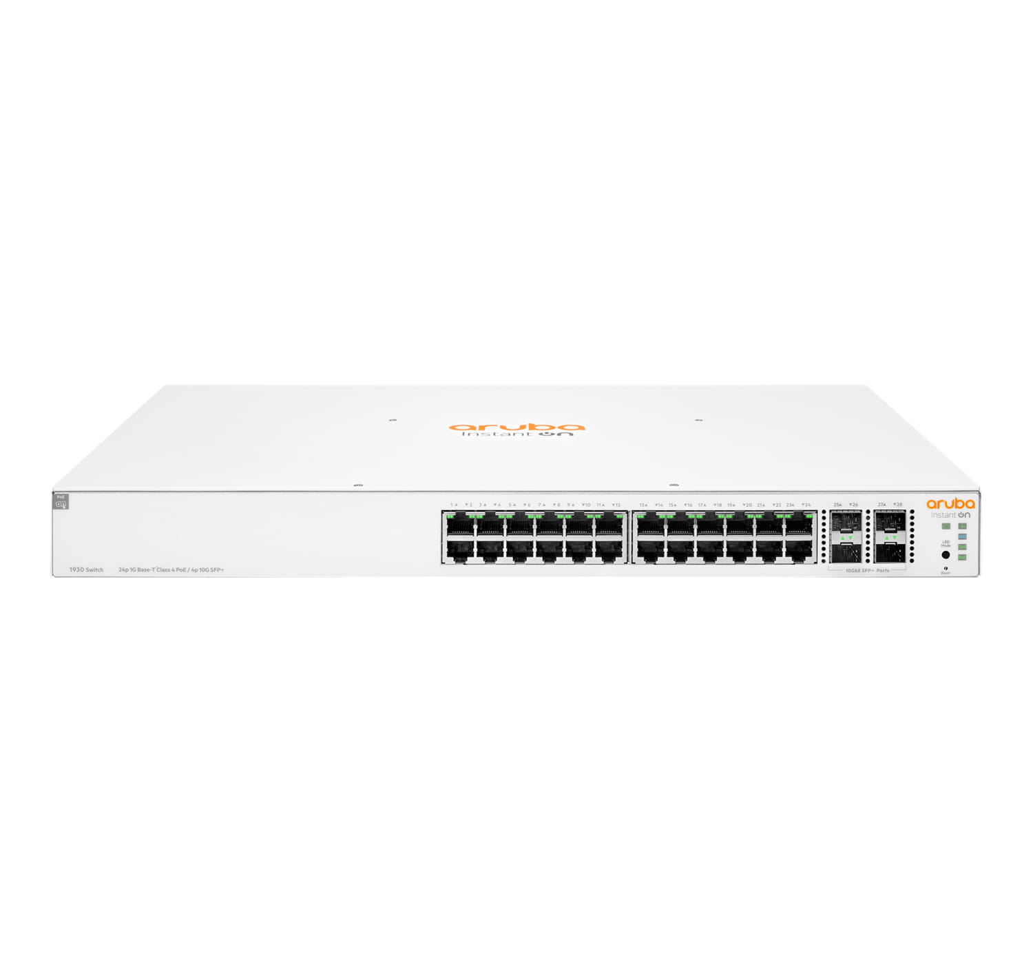HP Aruba IOn 1930 48G 4SFP+ 370W PoE Switch
