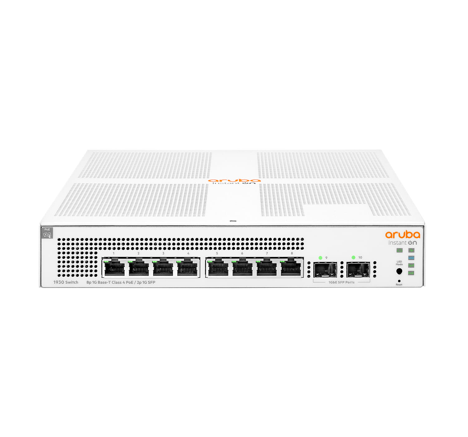 HP Aruba IOn 1930 8G 2SFP 124W PoE Switch