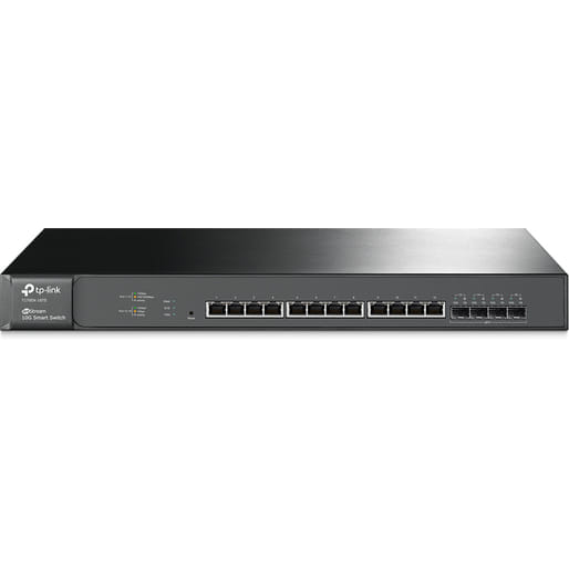 TP-Link JetStream 12-Port 10GBase-T Smart Switch with 4 10G SFP+ Slots