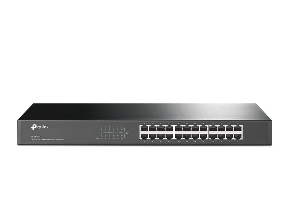 TP-Link SF1024 V8.1 24-Port 10/100Mbps Rackmount Switch