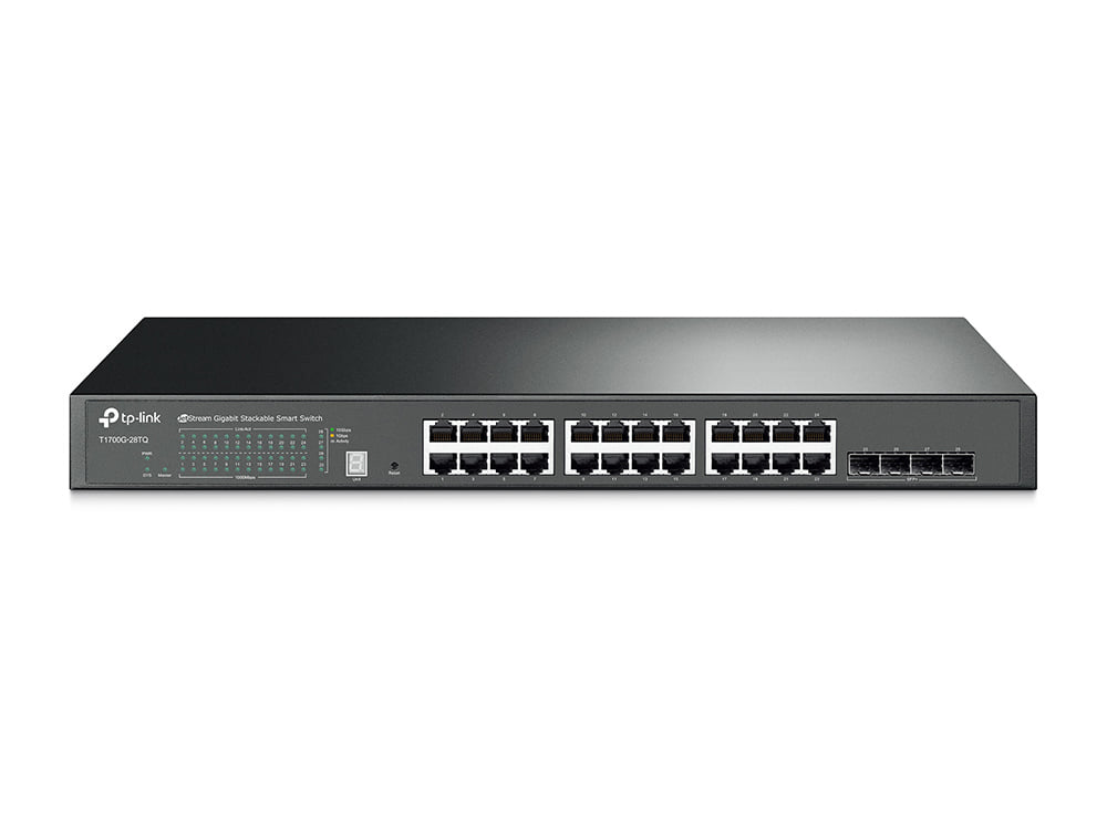 TP-Link JetStream 24-Port Gigabit Stackable Switch w/ 4 10GE SFP+Slots