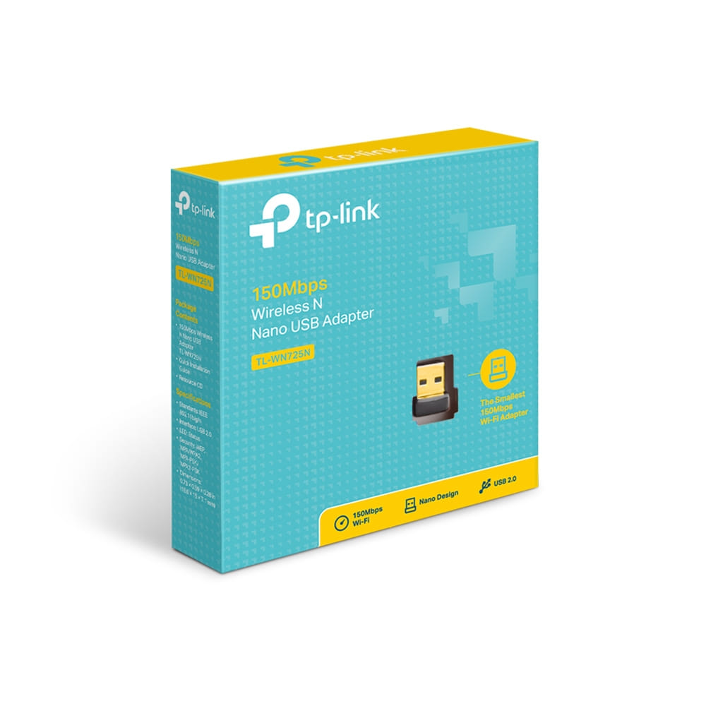 TP-Link TL-WN725N Wireless 150Mbps N Nano USB Adapter