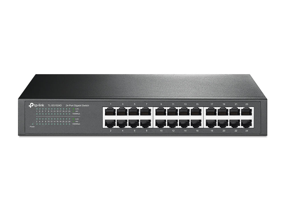 TP-Link SG1024D 24-Port Gigabit Desktop Rackmount Switch