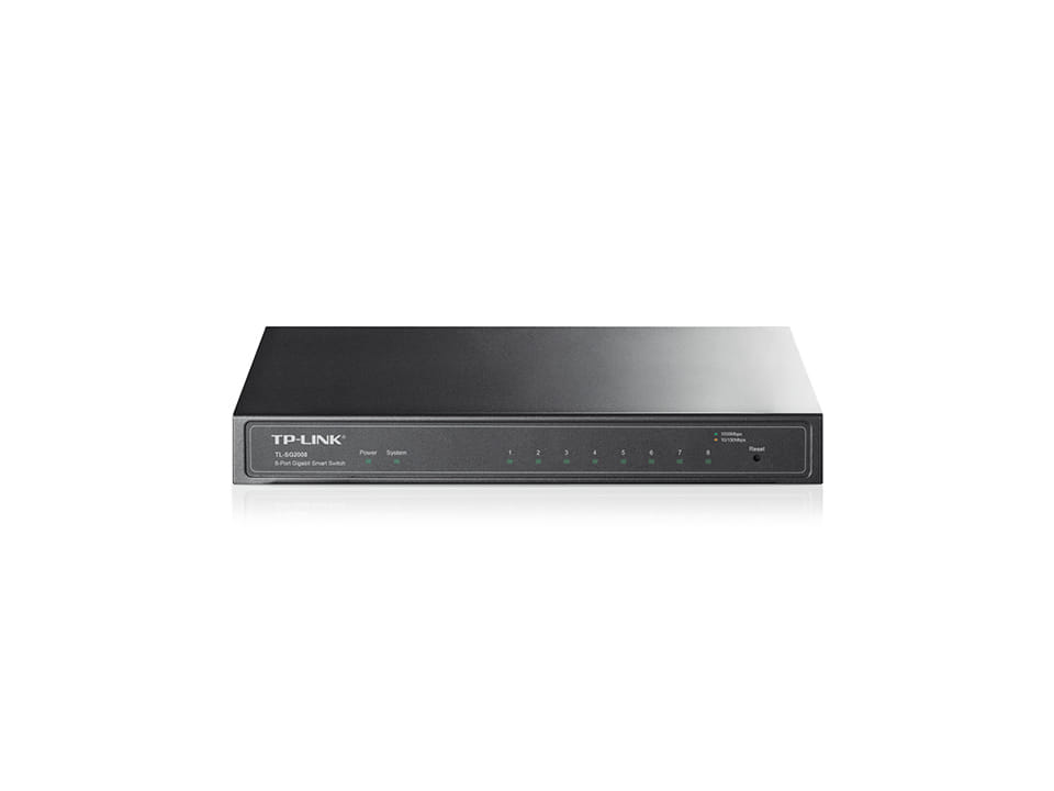 TP-Link SG2008 JetStream 8-Port Gibit Smart Switch