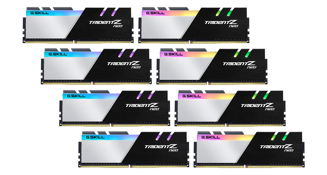 G.Skill Trident Z Neo 256GB(8x32) DDR4-3600 Memory