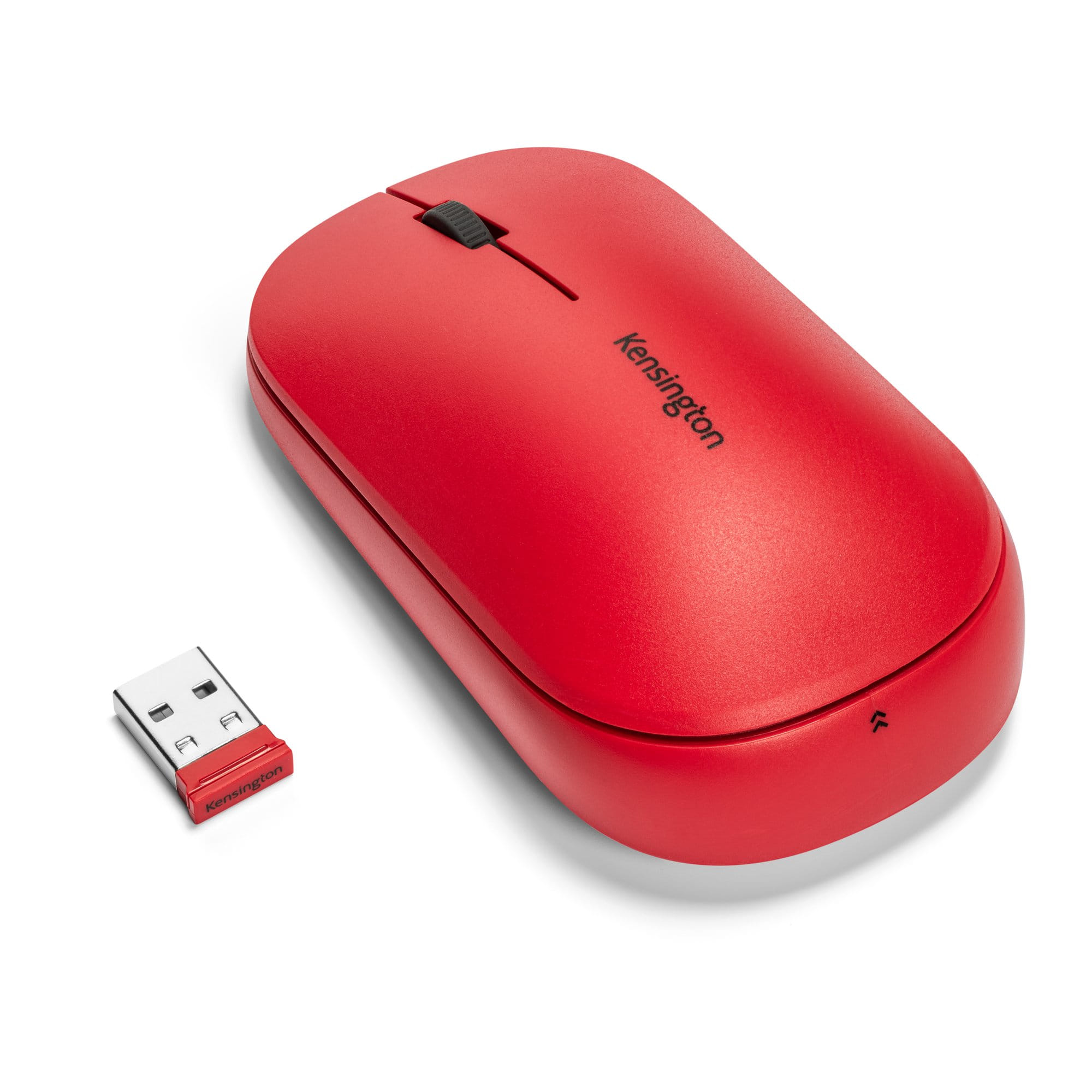 Kensington SureTrack Dual Wireless Mouse - Red