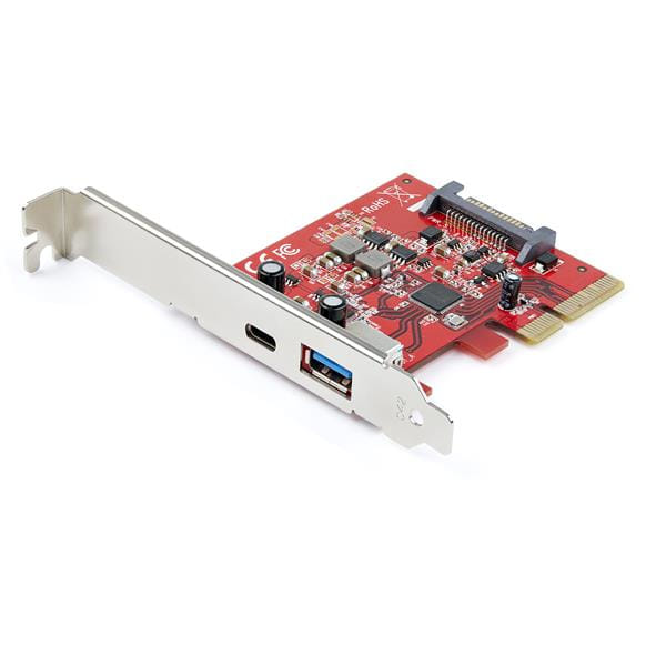 StarTech 2-Port 10Gbps USB-A & USB-C PCIe Card