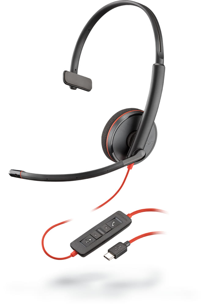 Plantronics BlackWire C3215 UC 3.5mm Headset