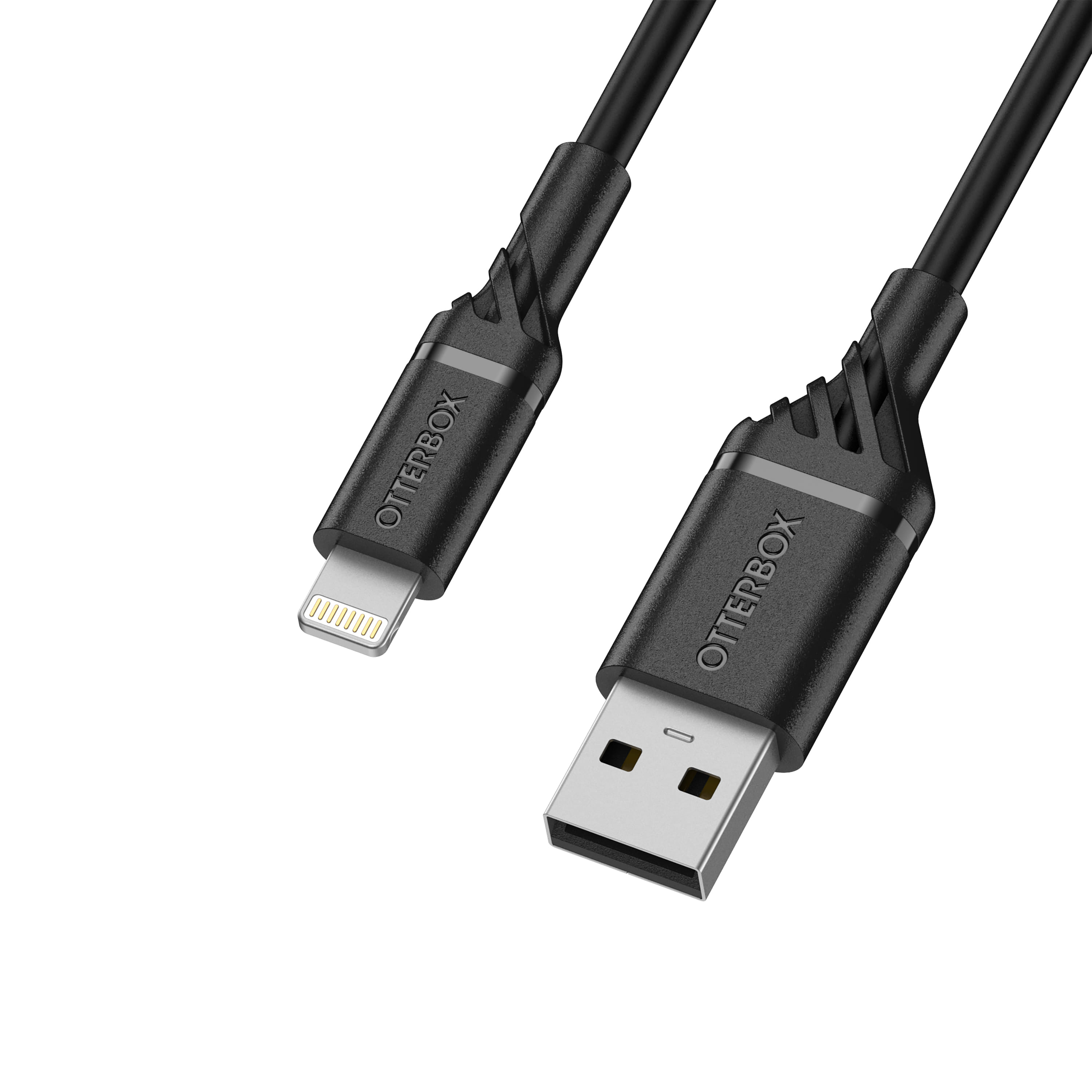 OtterBox USB-A to Lightning 1m MFi Cable Black