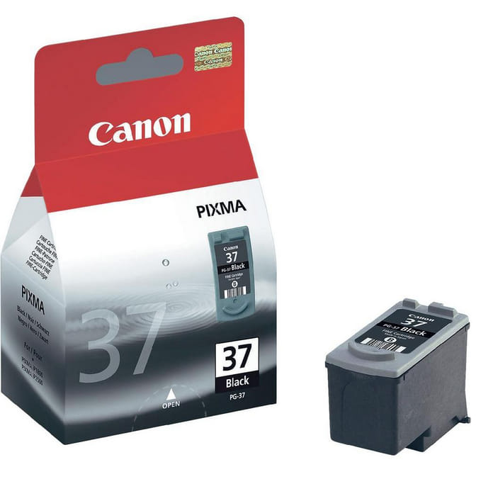 Canon PG37 Black Ink Cart. Suits IP1800