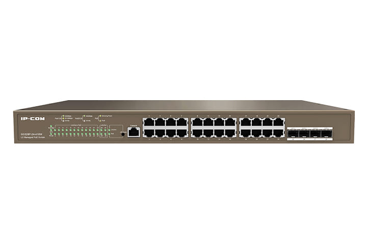 IP-COM G5328P-24-410W F1109DT Layer 3 Managed PoE Switch