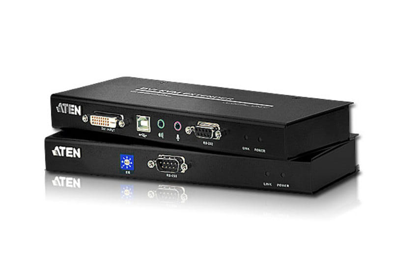 Aten USB DVI Dual Link Cat 5 KVM Extender