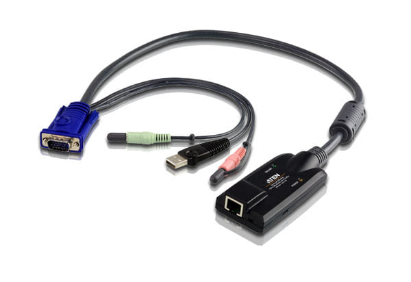ATEN USB VGA/Audio Virtual Media KVM Adapter