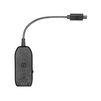 AudioTechnica 2x 3.5mm Jack To USB-C