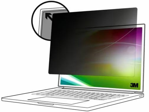 3M Bright Screen Privacy Filter 12.1" Laptop