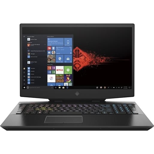 HP Omen FHD Laptop, I7-9750H, RTX2080, 16GB, 512GB