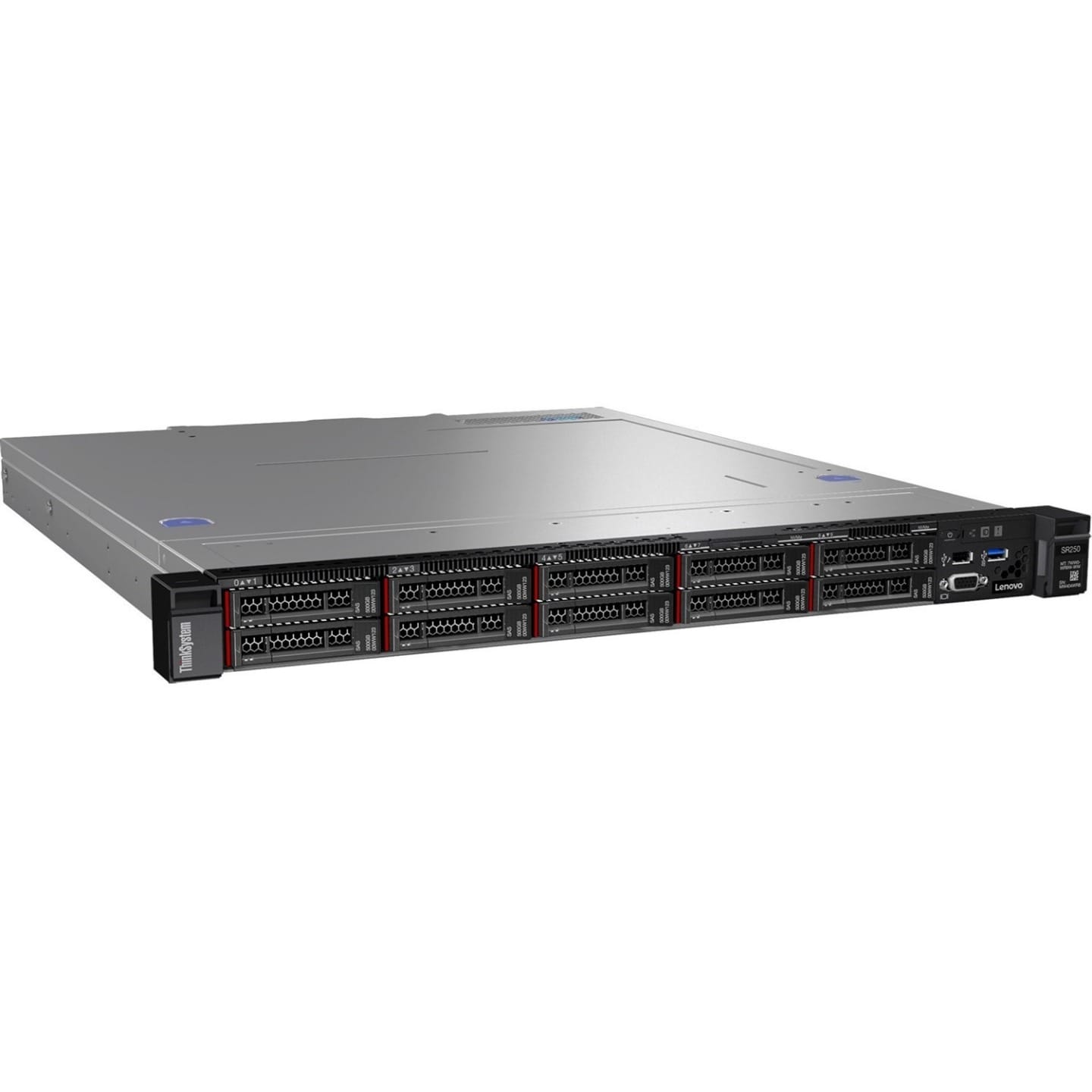 Lenovo Thinksystem SR250 Xeon E-2246g 6C LFF 6C 3.6Ghz 80W 16GB Rack Server