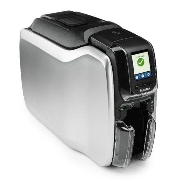 Zebra Mono Black Ribbon For ZC100/ZC300