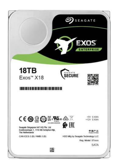 Seagate EXOS 512E/4KN 18TB 3.5" SAS HDD