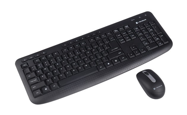 Toshiba KLM50 F Wireless Keyboard+Mouse QWERTY English - Black