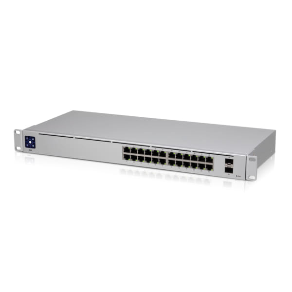 Ubiquiti Networks UniFi USW-24-AU network switch Managed Gigabit Ethernet (10/100/1000) Stainless steel 1U