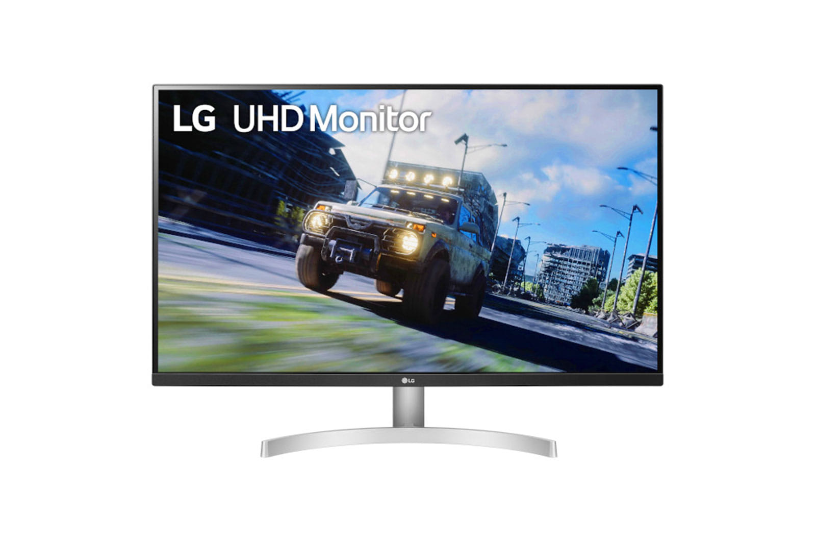 LG 32" UHD 4K LED HDMI DP HDR10 Monitor White