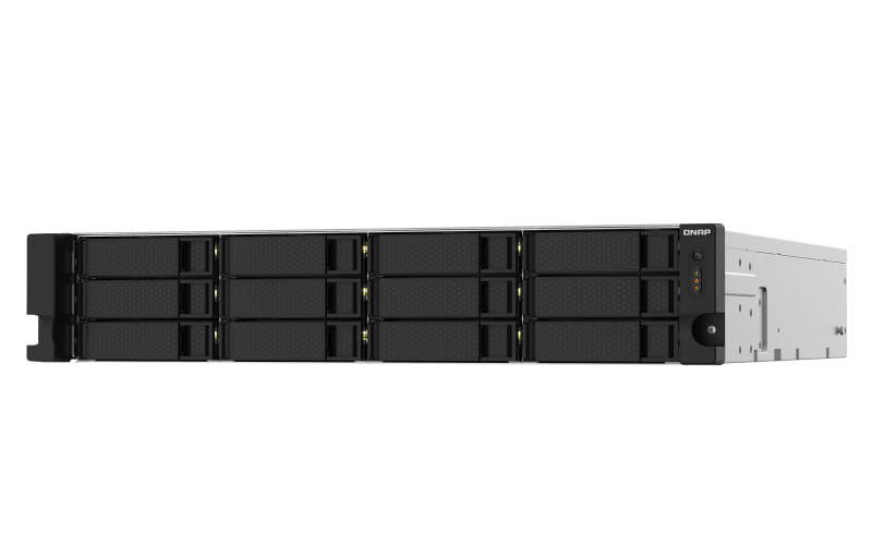 QNAP 12-Bay 4GB DDR4 UDIMM Rackmount NAS