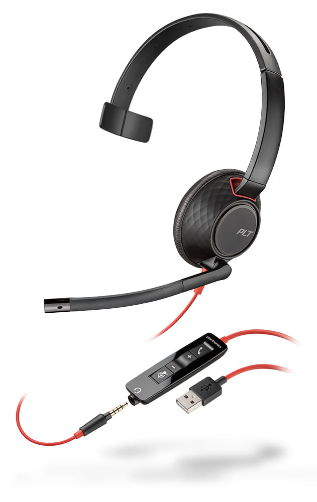Plantronics BlackWire C5210 UC Headband Headset