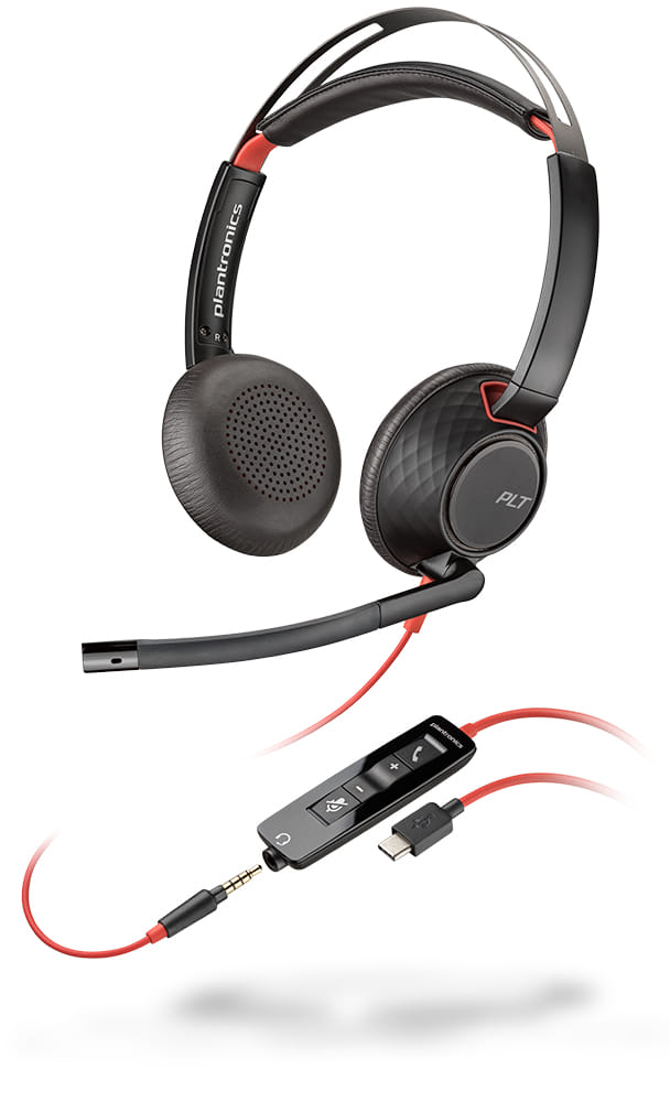 Plantronics BlackWire C5220 USBC Headband Headset